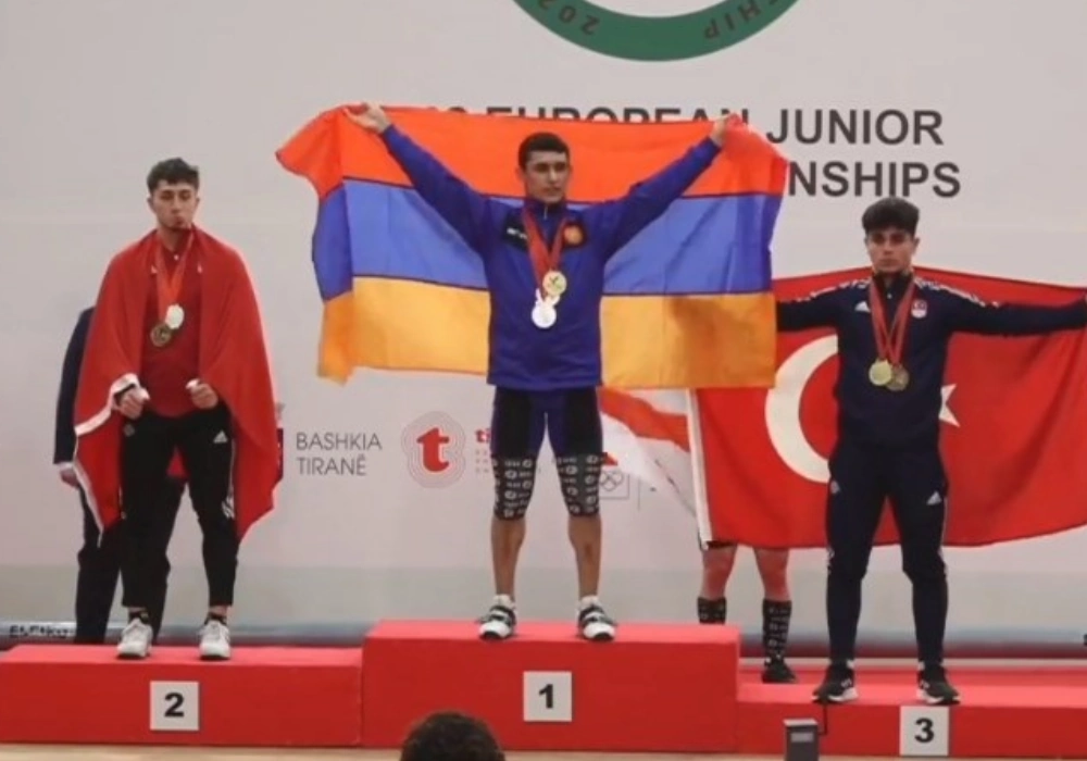 Армения заняла первое командное место на молодежном ЧЕ