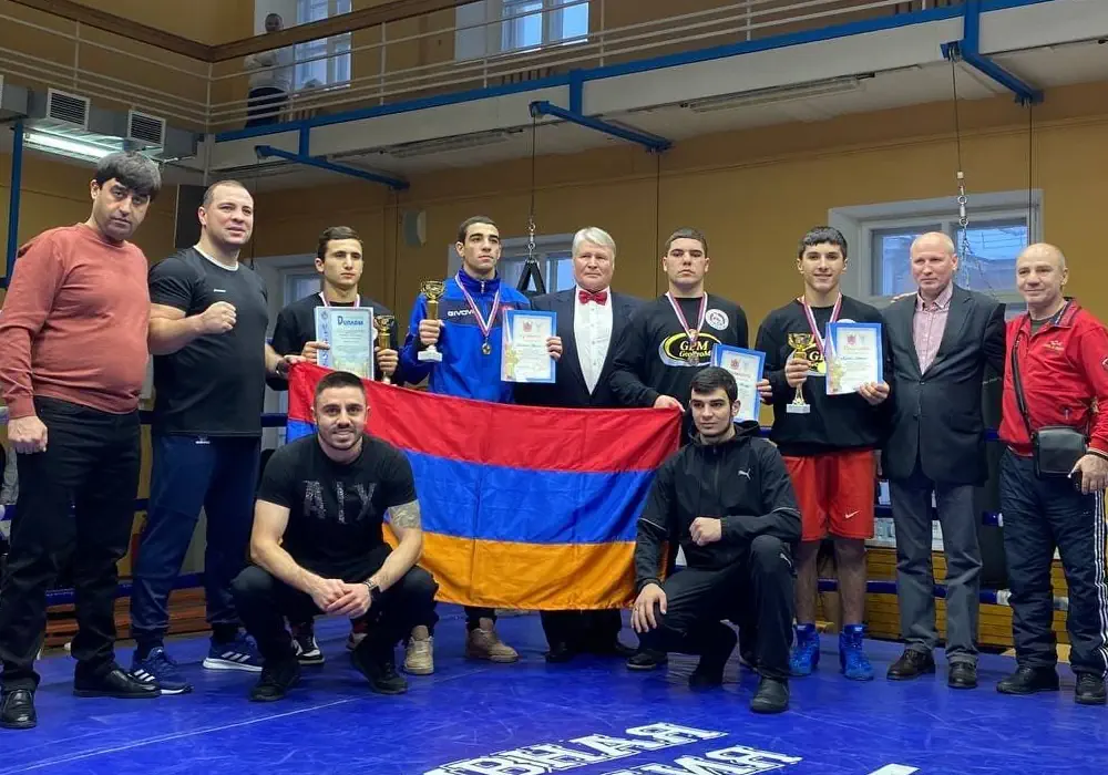 Армянские боксеры завоевали 4 медали на турнире в Санкт-Петребурге