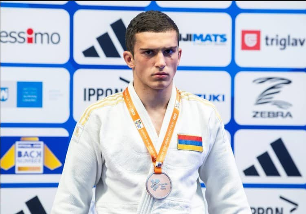 Ваге Агасян стал бронзовым призёром Кубка Европы по дзюдо