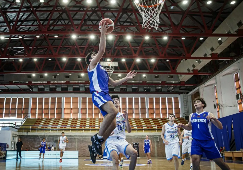 Баскетбол U16. Армения уступила Азербайджану