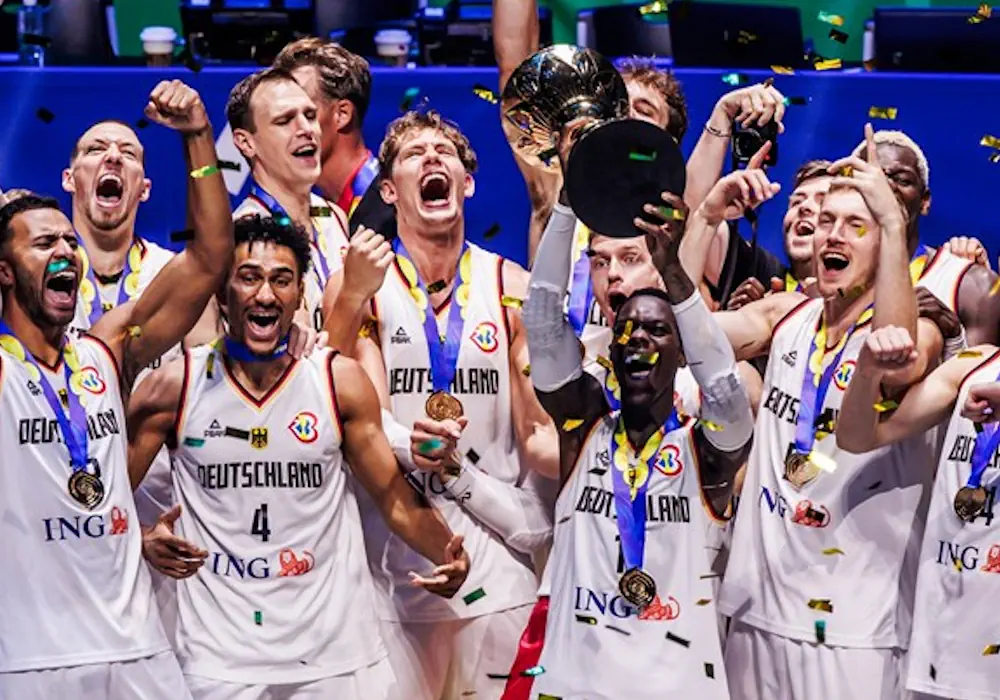 Германия впервые стала чемпионом мира по баскетболу