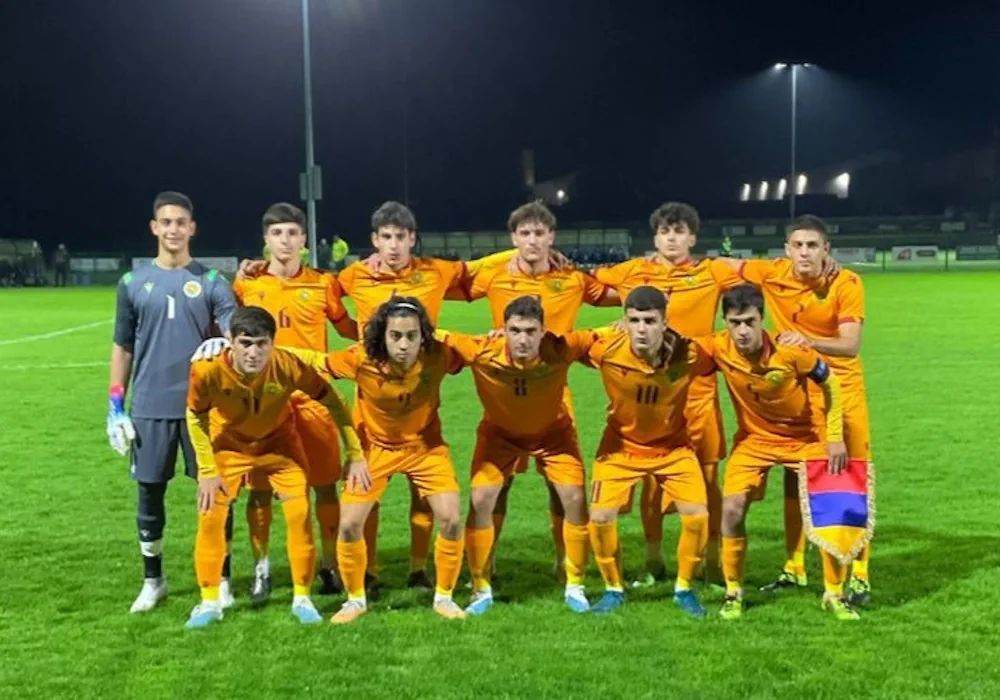 Армения U17 уступила Ирландии U17 в первом матче квалификации