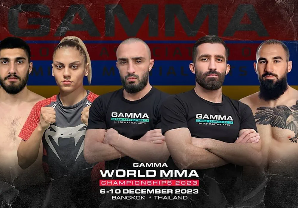 Армения выступит на GAMMA World MMA Championships 2023