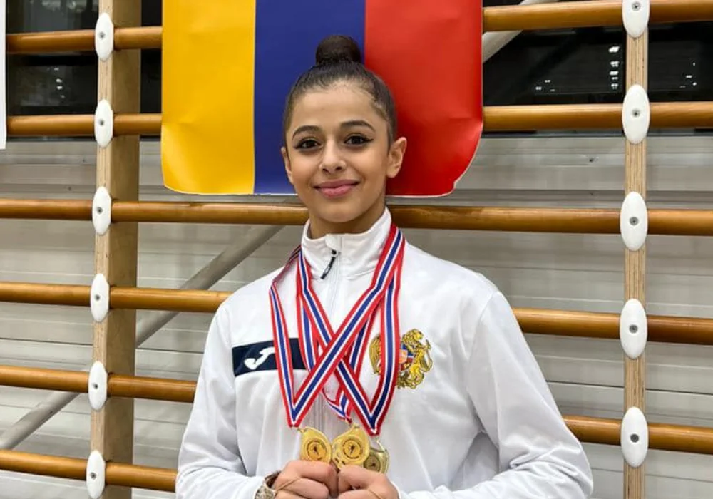 Анна Бадалян завоевала три медали в Норвегии