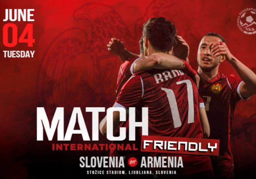 Армения впервые сыграет со Словенией