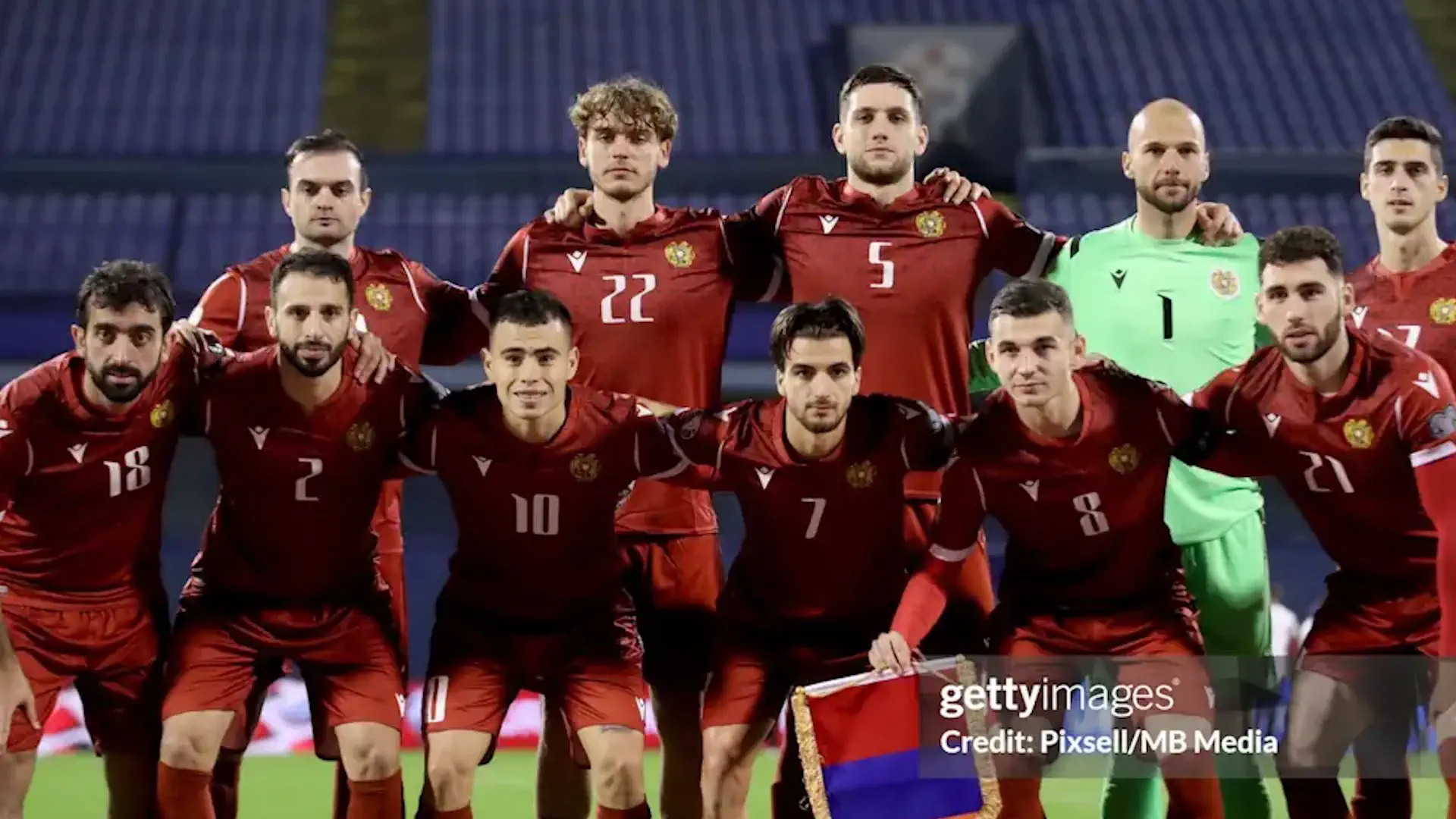 Состав сборной Армении на матчи против Косово и Чехии