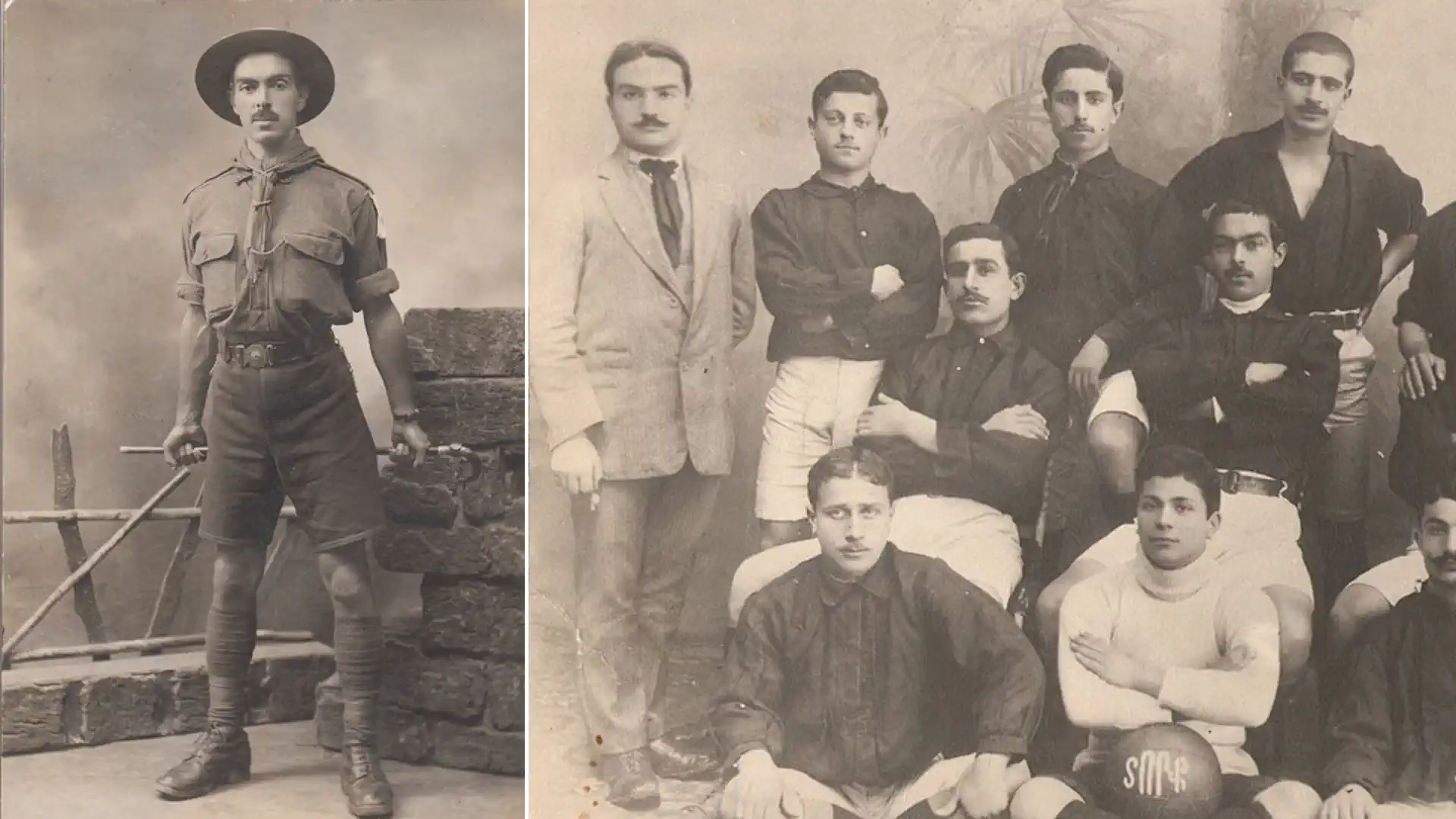 Armenian athletes - victims of the Armenian Genocide in 1915