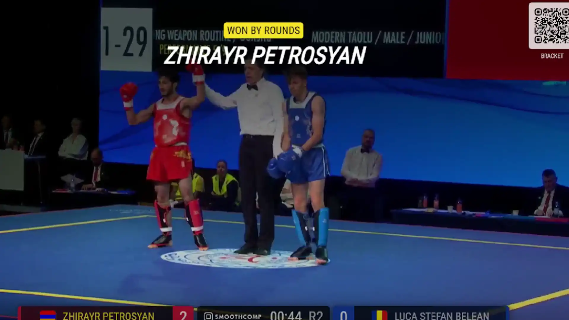 Zhirayr Petrosyan European Wushu Champion (video