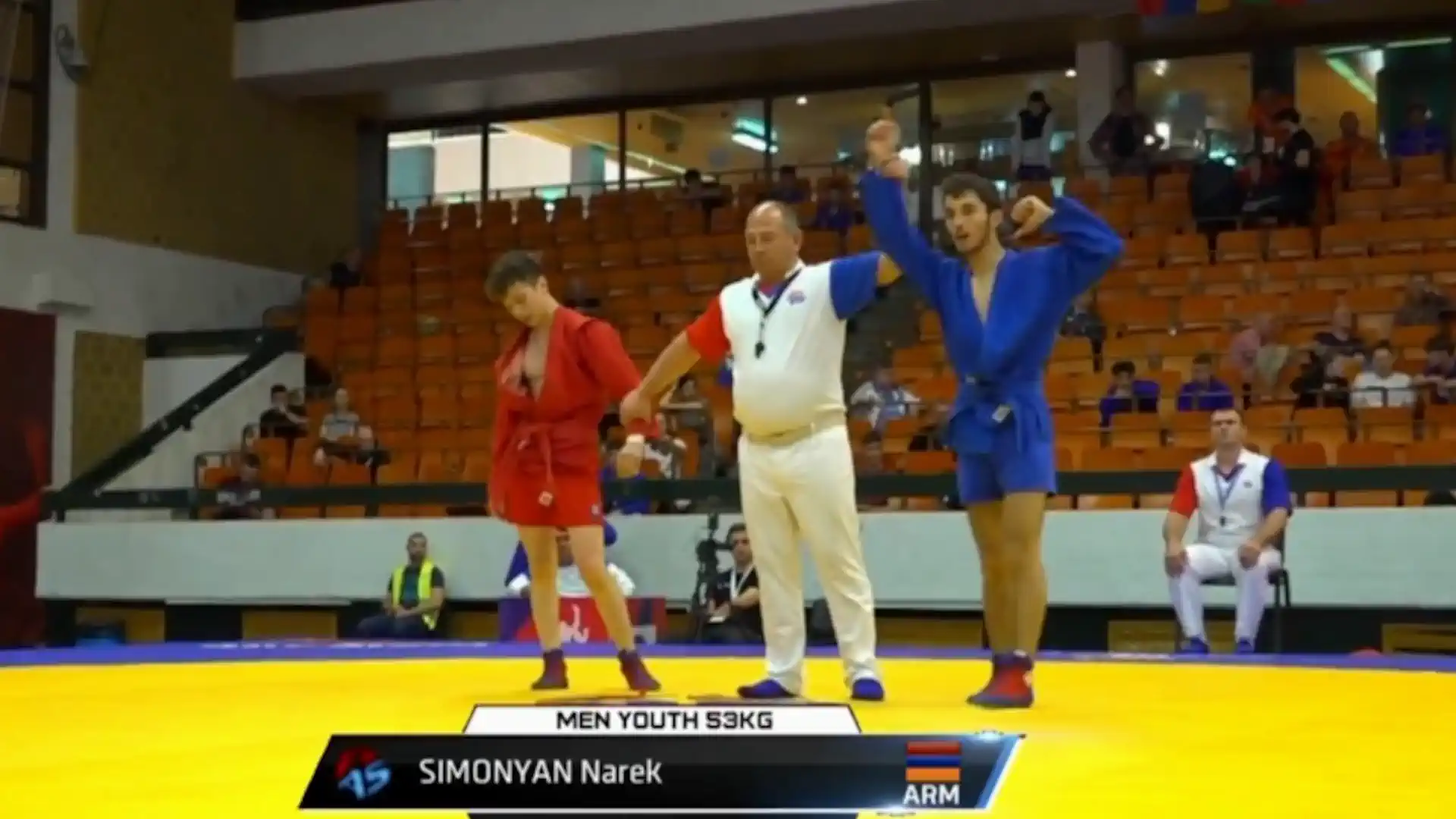 Narek Simonyan beats Azerbaijani and advances to the CE final (video)