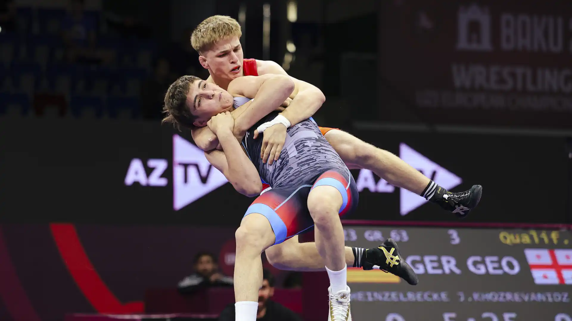 Semifinal pairs of the first day of the European U-23 Greco-Roman Wrestling Championships