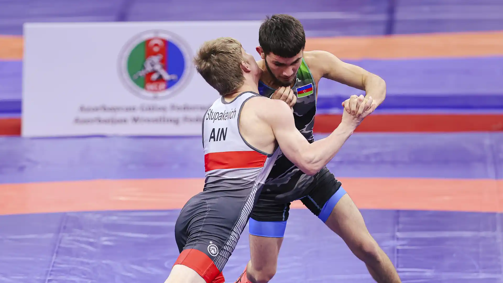 Final pairs of the first day of the European U-23 Greco-Roman Wrestling Championships