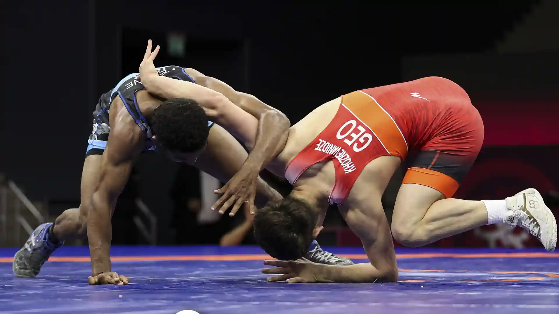 Final pairs of the second day of the European U-23 Greco-Roman Wrestling Championship