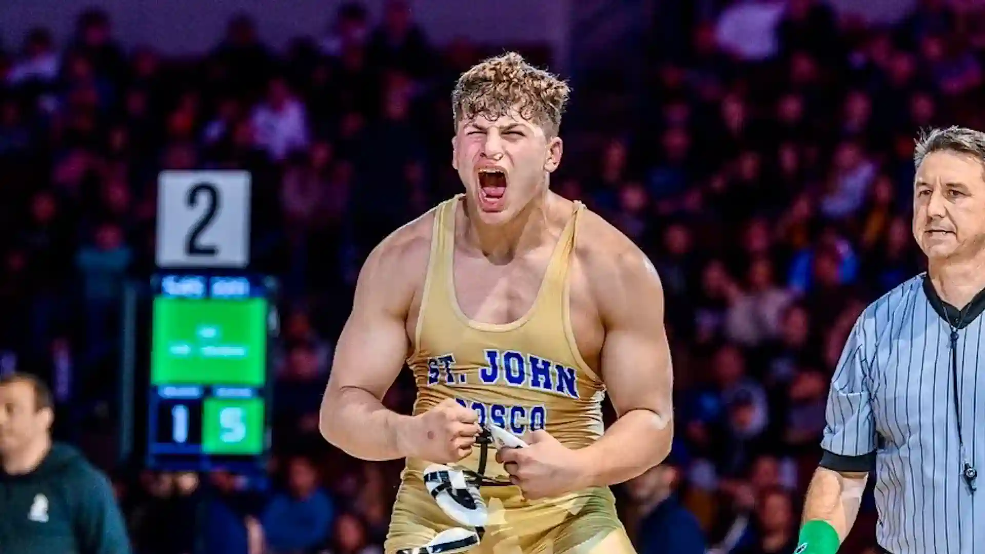 Nicholas Sahakian is the leader of the ranking of high school wrestlers in the USA