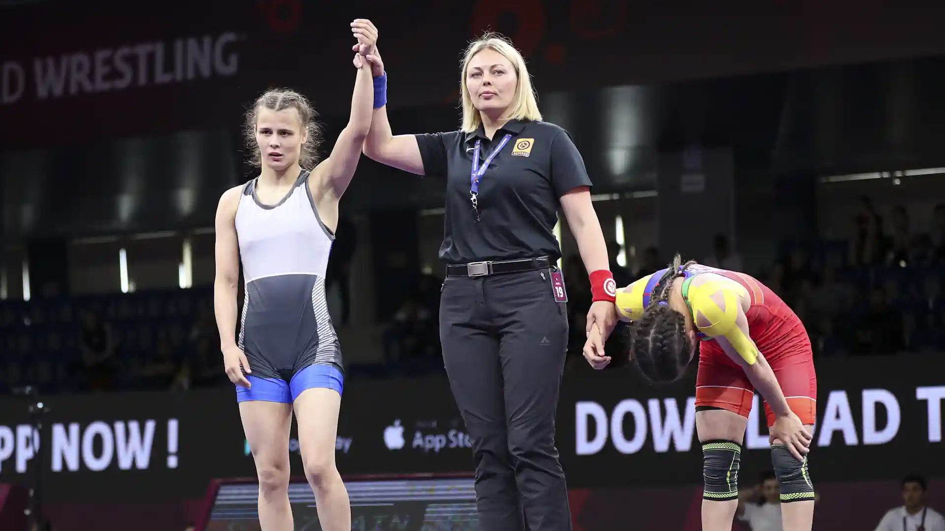 Final pairs of the third day of the European U-23 Women's Wrestling Championship