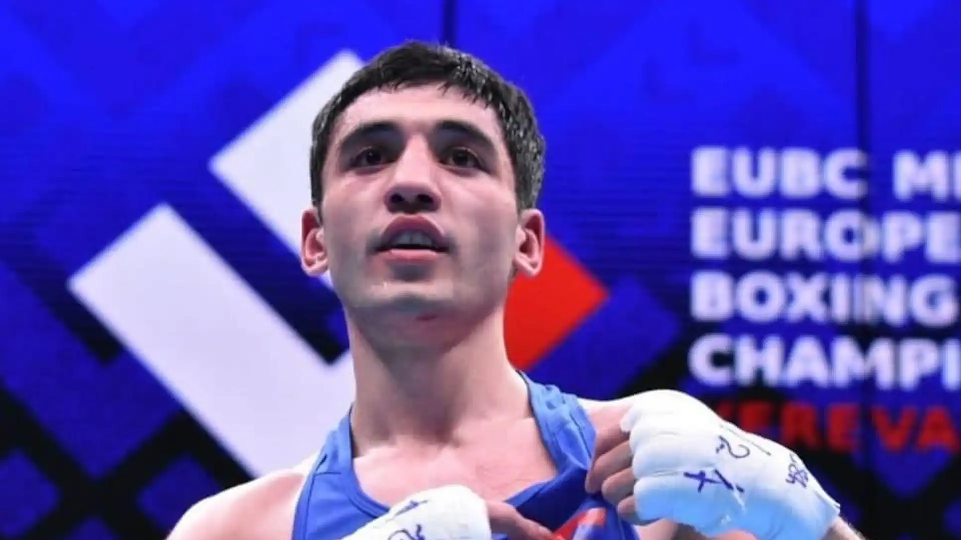 Artur Bazeyan won his first fight at the second Olympic qualifier