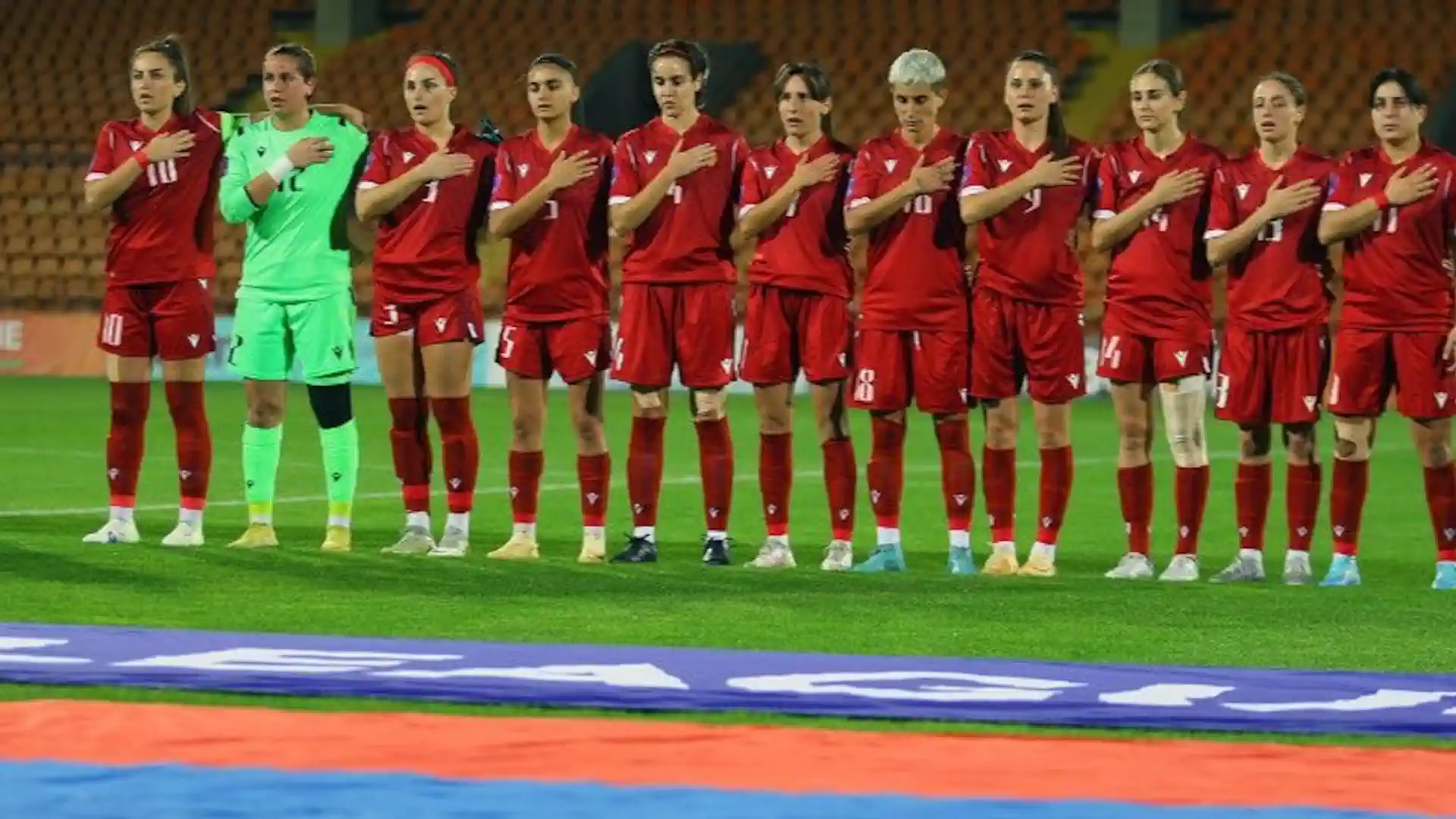 Armenian women’s national team for the matches against Kazakhstan