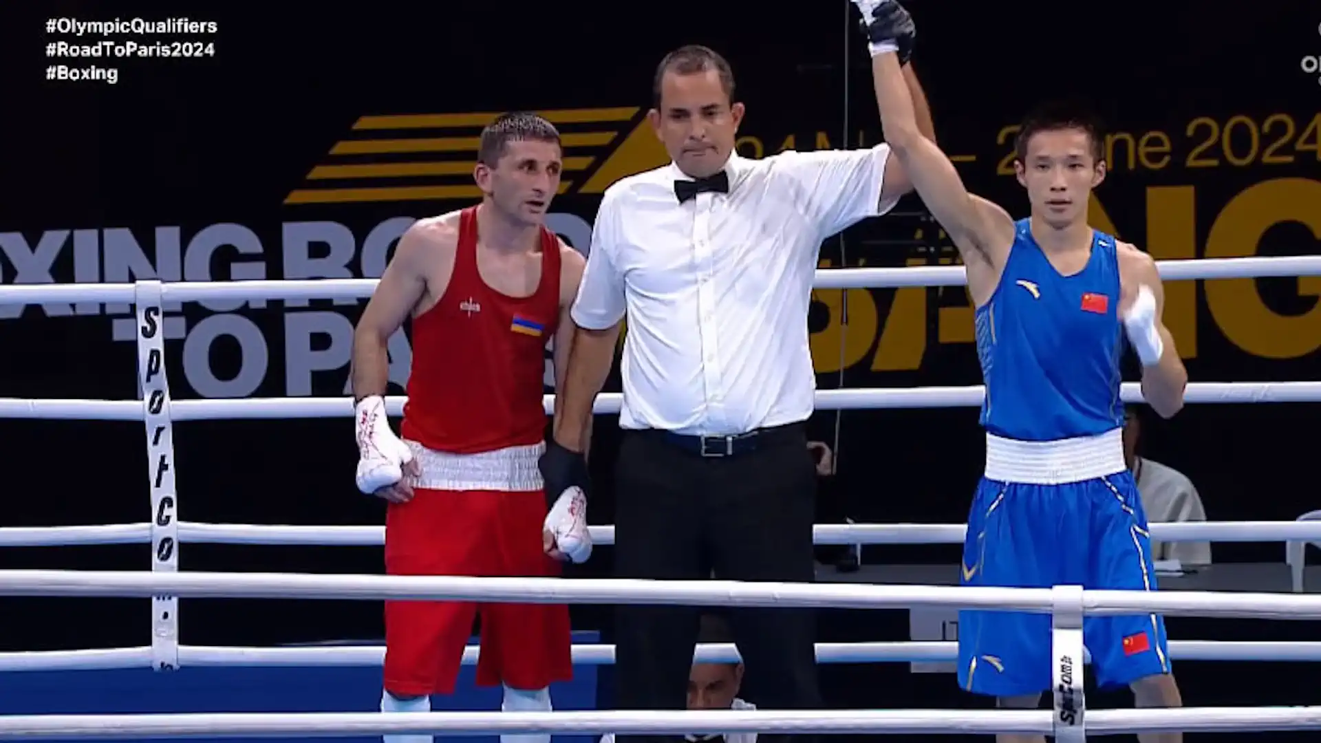 Baregham Harutyunyan lost his chance for Olympic qualification