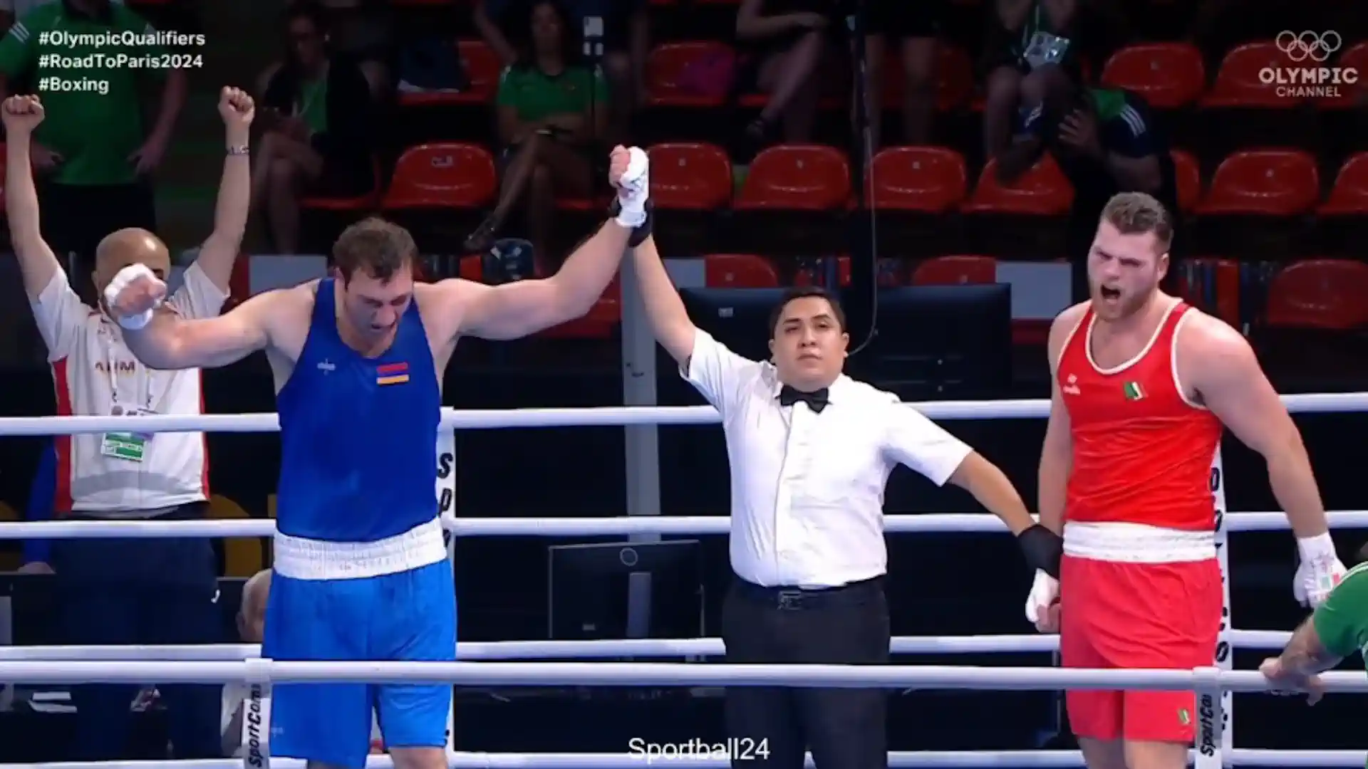 Davit Chaloyan wins Olympic quota in boxing (video)