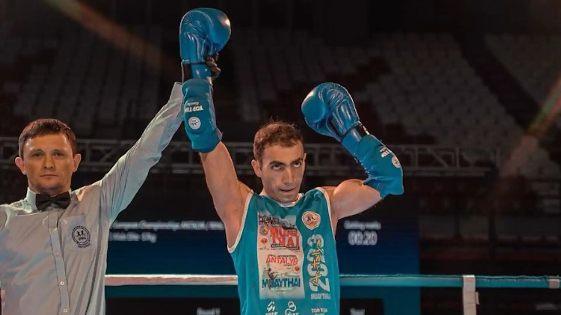 Narek Khachikyan defeated a Thai athlete at the 2024 Muay Thai World Championship (video)