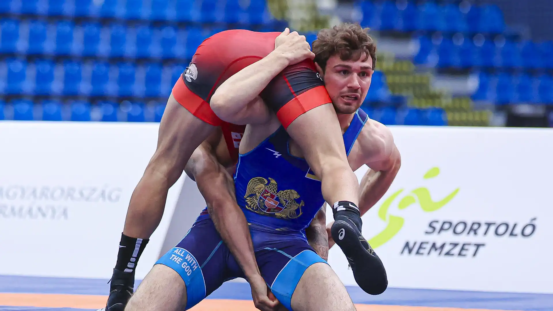 Arsen Harutyunyan - winner of the international freestyle wrestling tournament in Hungary (video)