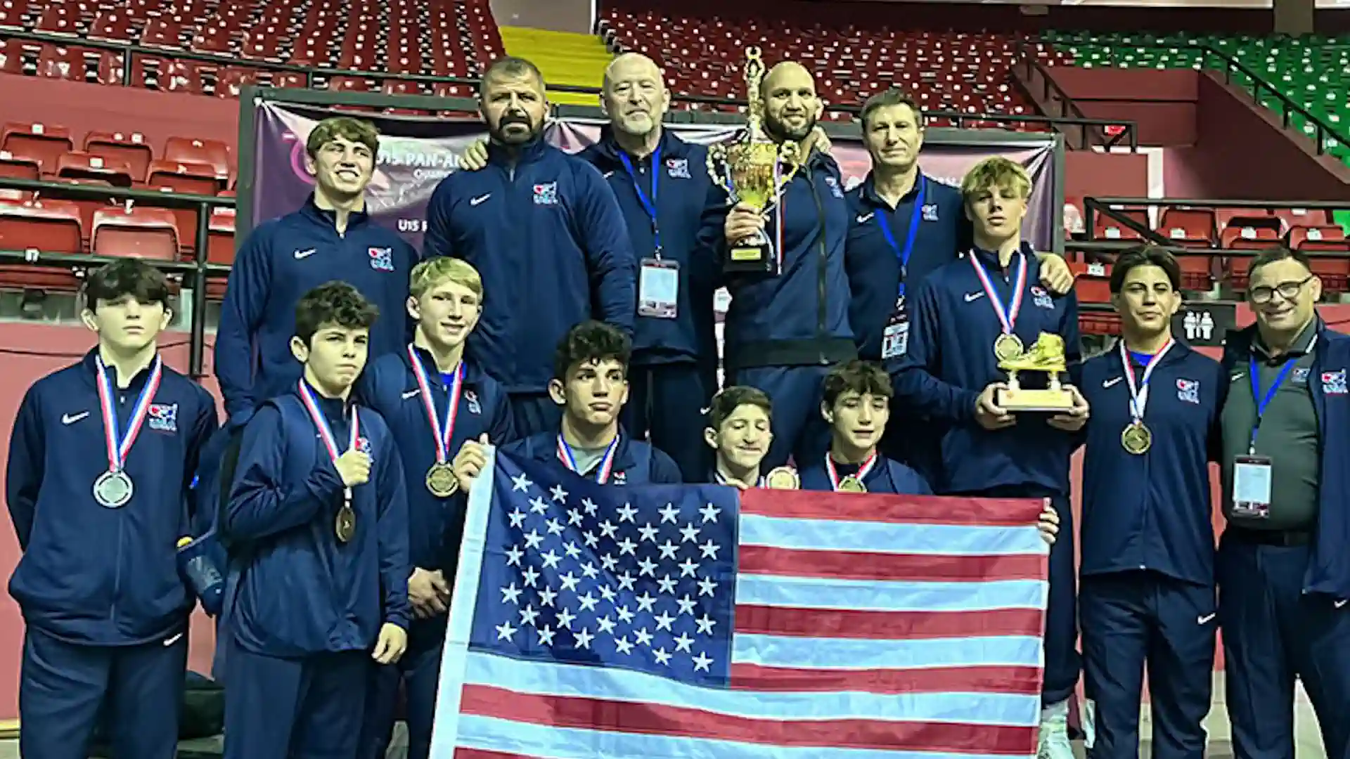 Team USA wins 9 of 10 gold medals at U16 Pan American Greco-Roman Wrestling Championships