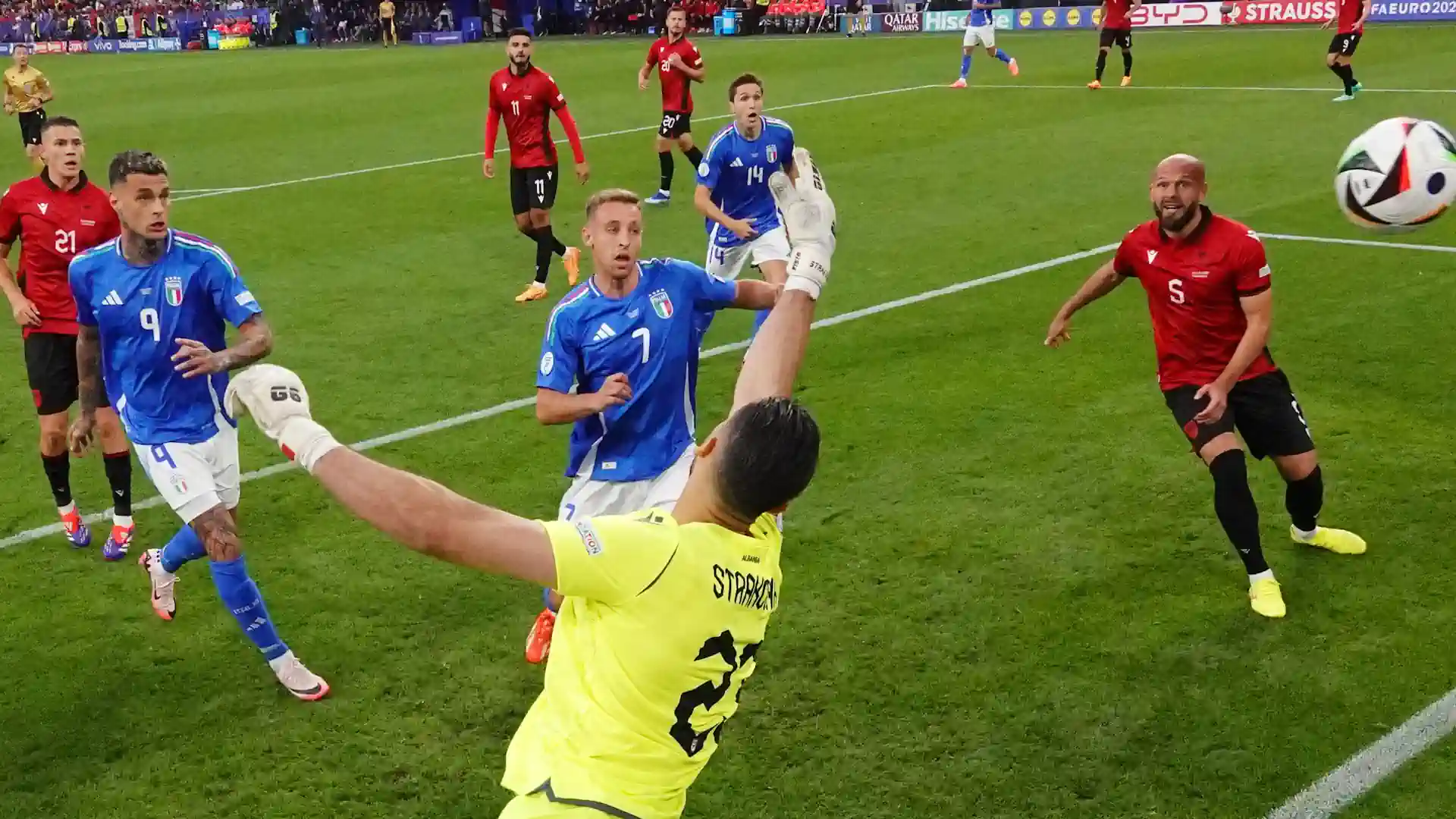 Mkhitaryan's Teammates Secure Italy's Victory at the Start of EURO 2024