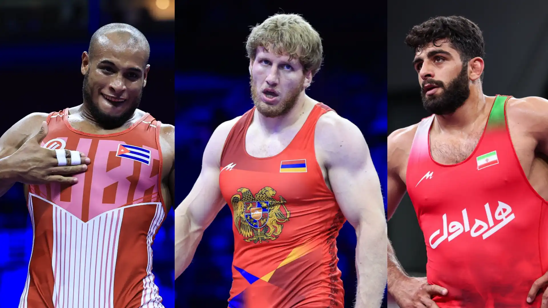 97kg - three main favorites for Olympic gold in Greco-Roman wrestling