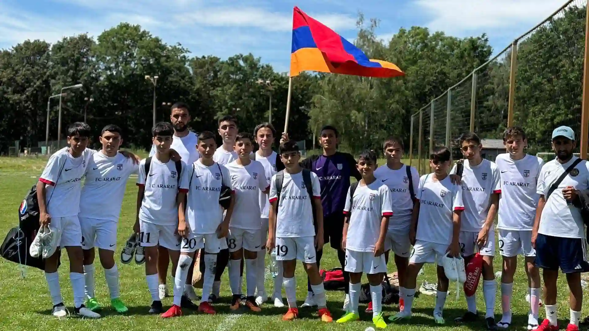 The Ararat youth team took the second place at the tournament in Germany