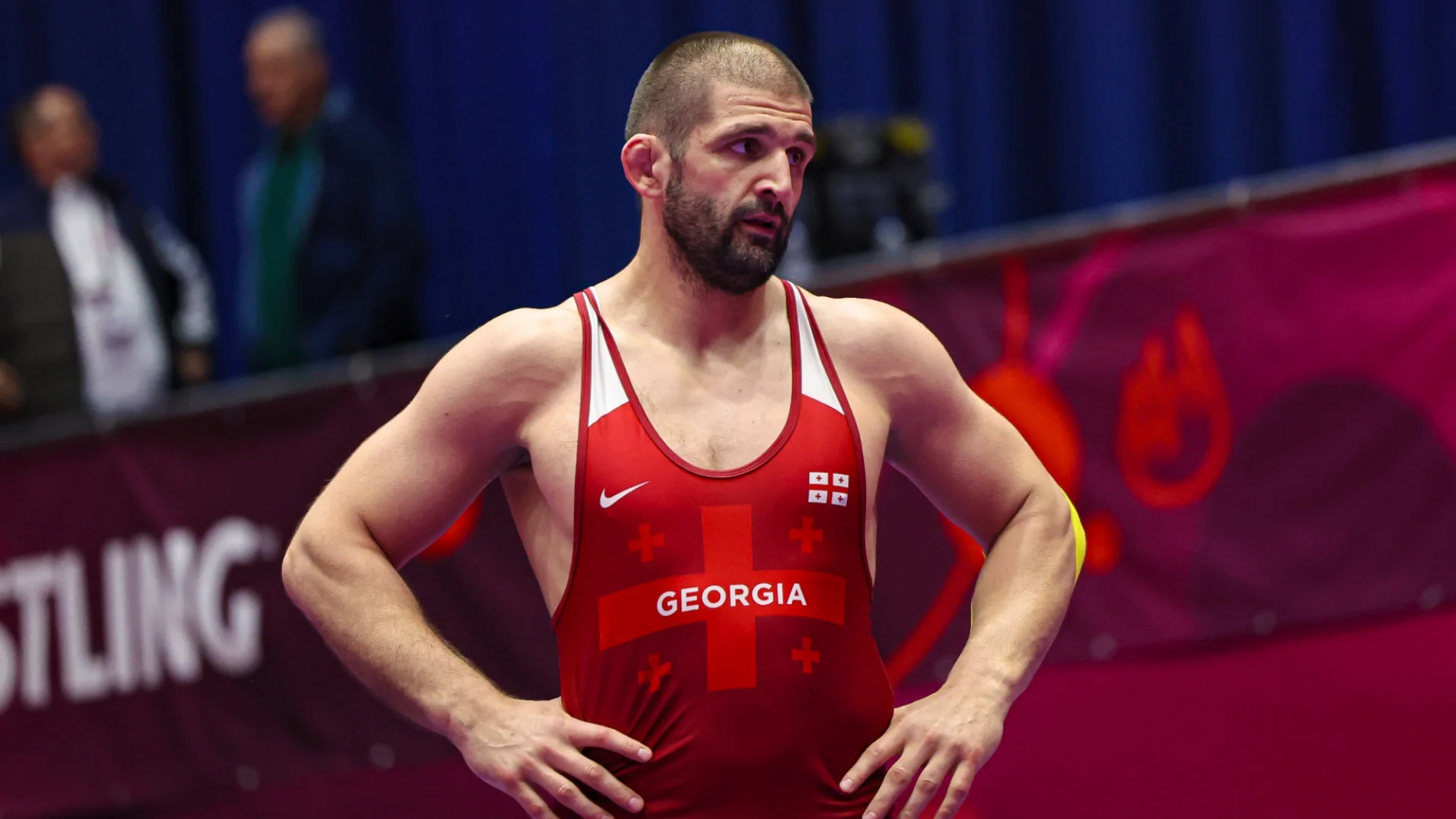 Georgia's national team for the Olympic Games in wrestling