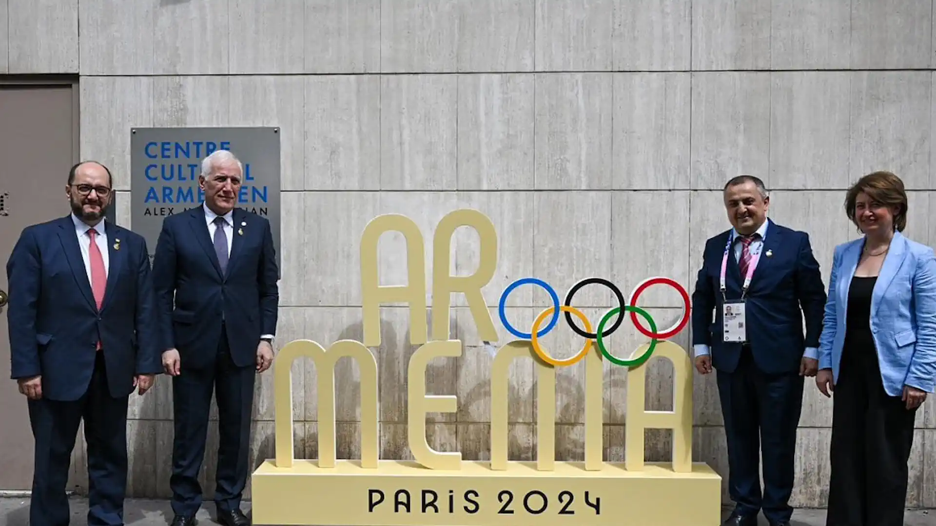 The "Armenian Olympic House" officially opened in Paris