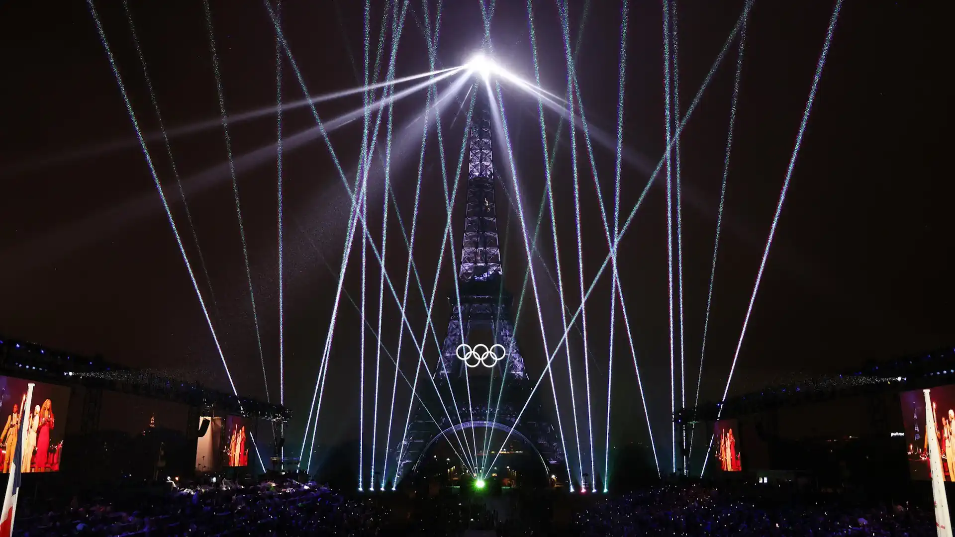 In Paris, a grand ceremony took place for the opening of the 2024 Olympics.