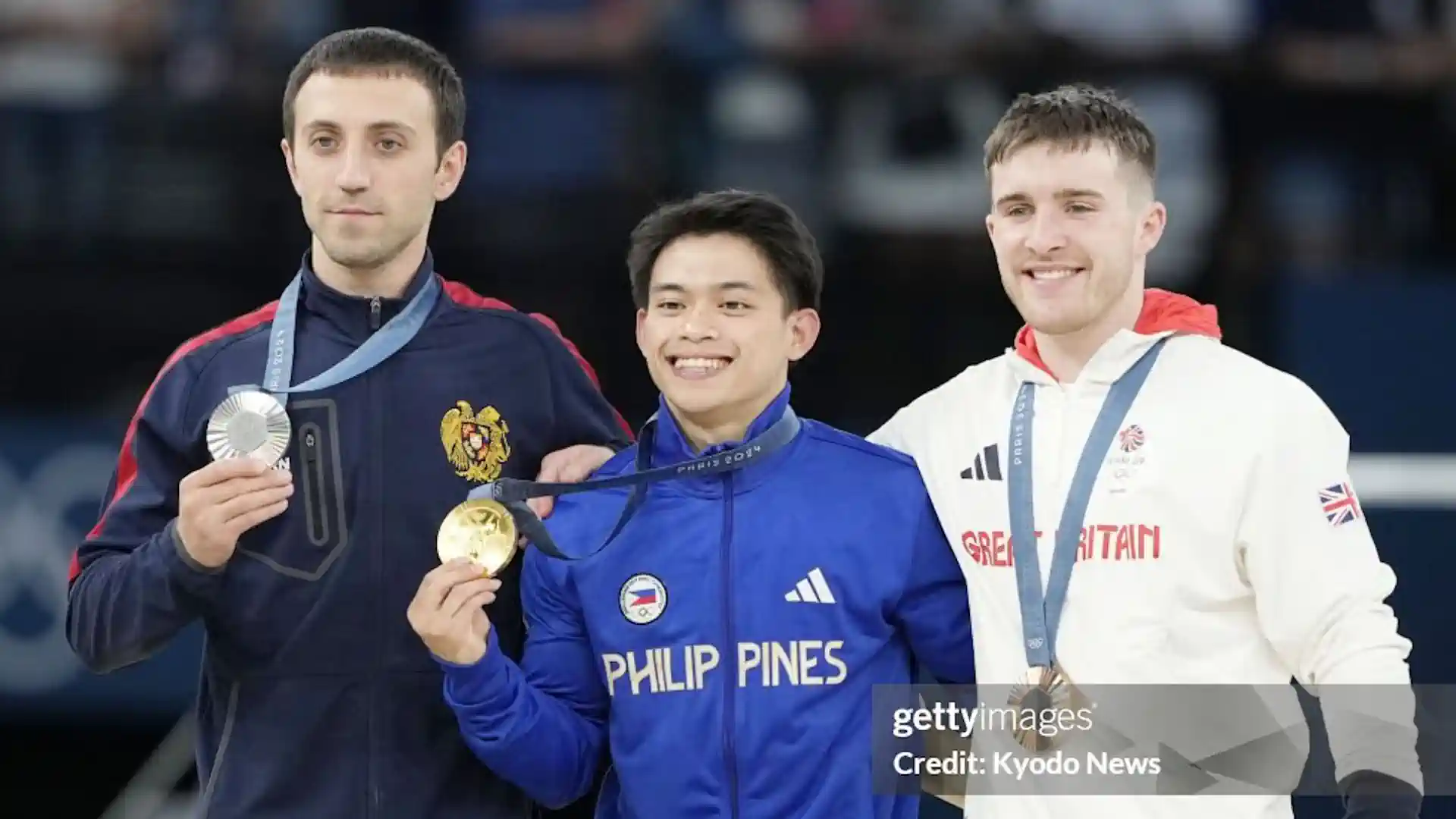 Filipino gymnast who defeated Davtyan becomes national hero of his country