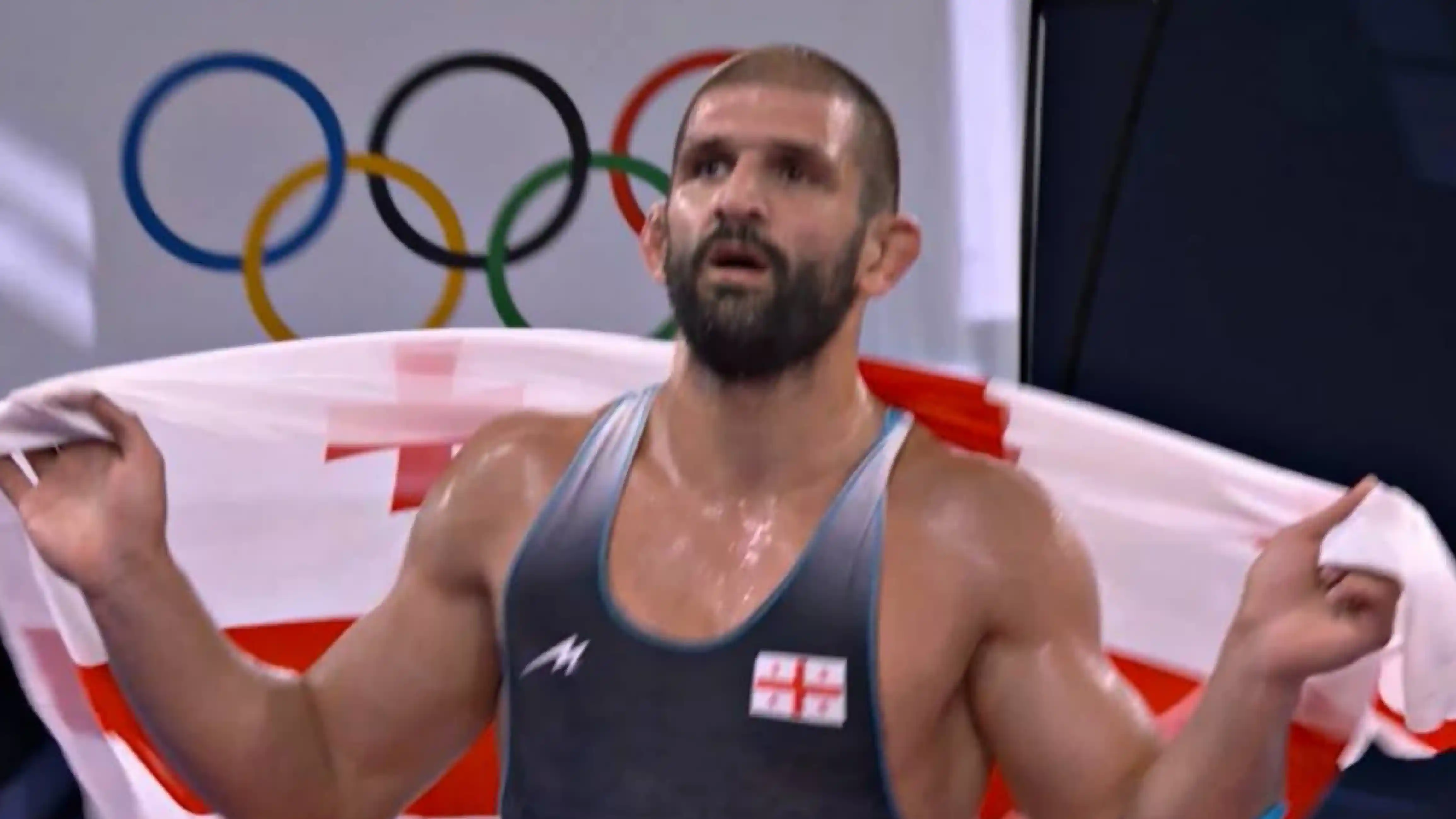 Georgian wrestler Geno Petriashvili became Olympic champion in freestyle  wrestling at the 3rd attempt