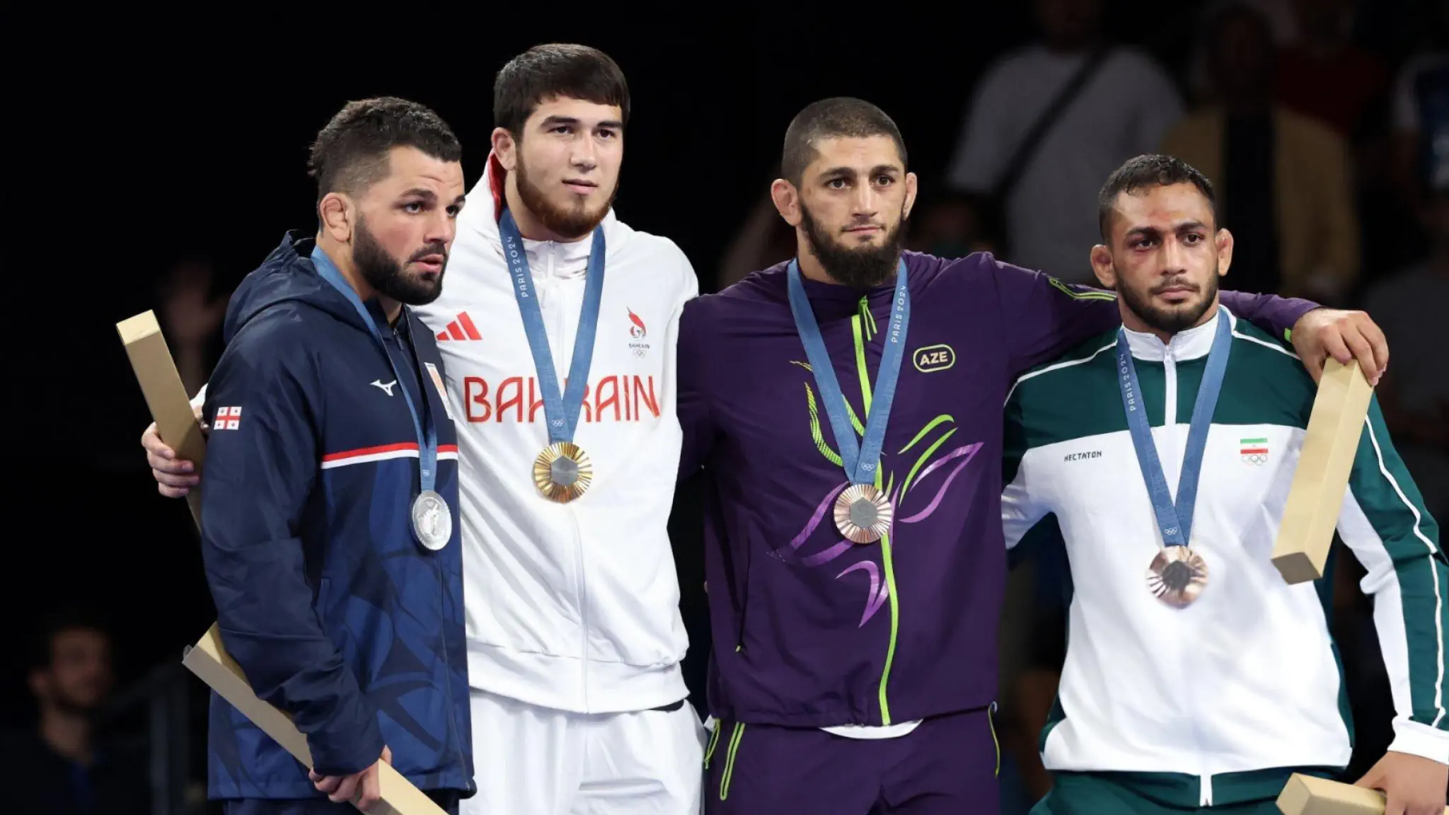 21-year-old Akhmed Tazhudinov became the Olympic champion in freestyle wrestling