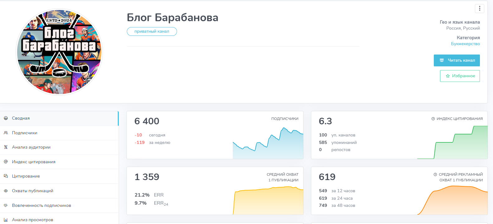 блог барабанова отзывы