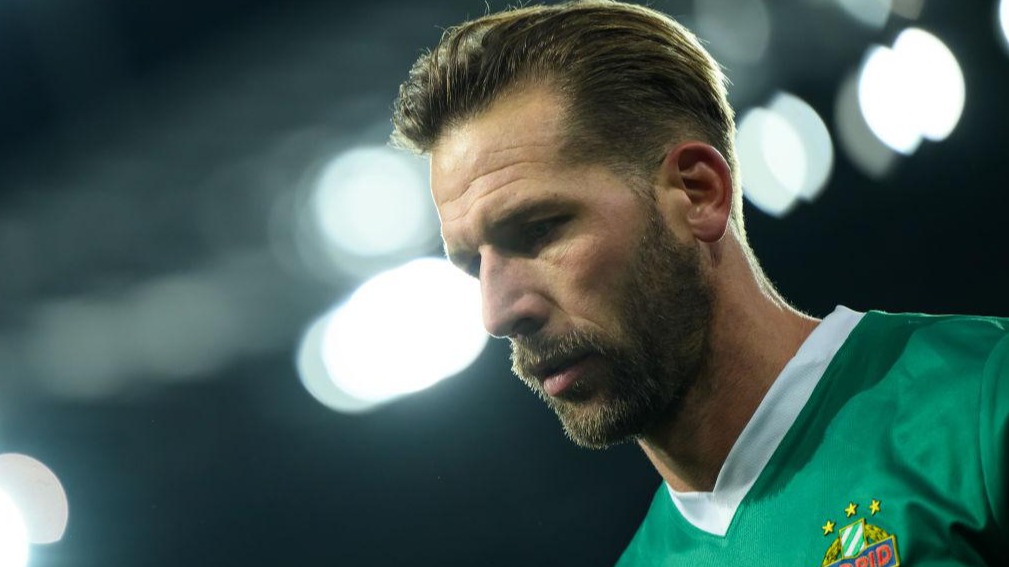 Гвидо Бургшталлер из «Рапида» получил перелом черепа