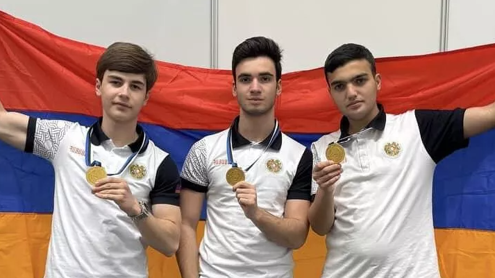 Спортсмены из Армении заработали золото на чемпионате по стрельбе