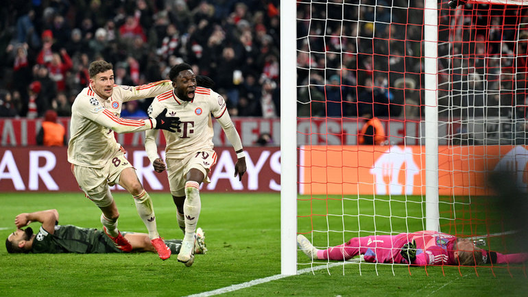 «Бавария», «Брюгге» и «Бенфика» вышли в 1/8 финала Лиги чемпионов