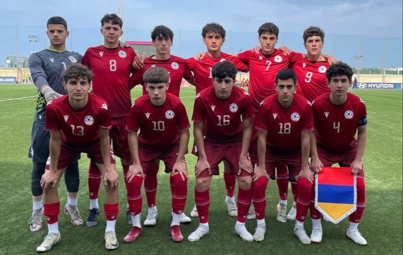 Юношеская сборная Армении одержала первую победу на Кубке развития УЕФА в Мальте