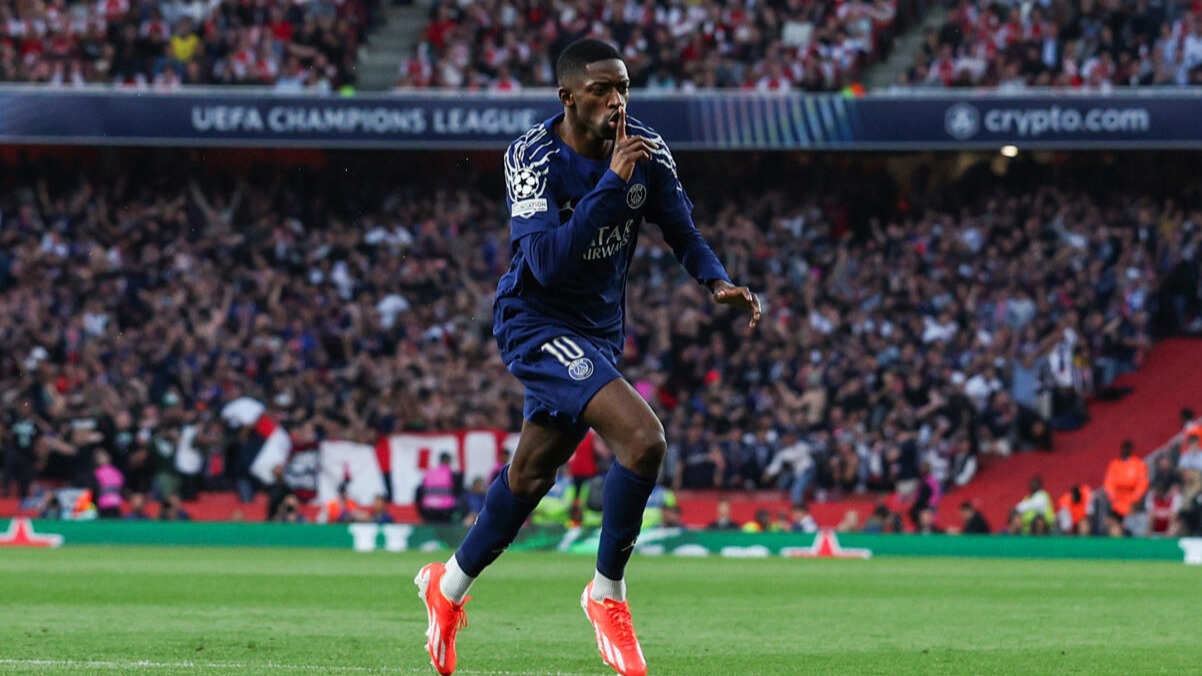 «ПСЖ» обыграл «Арсенал» в полуфинале Лиги чемпионов