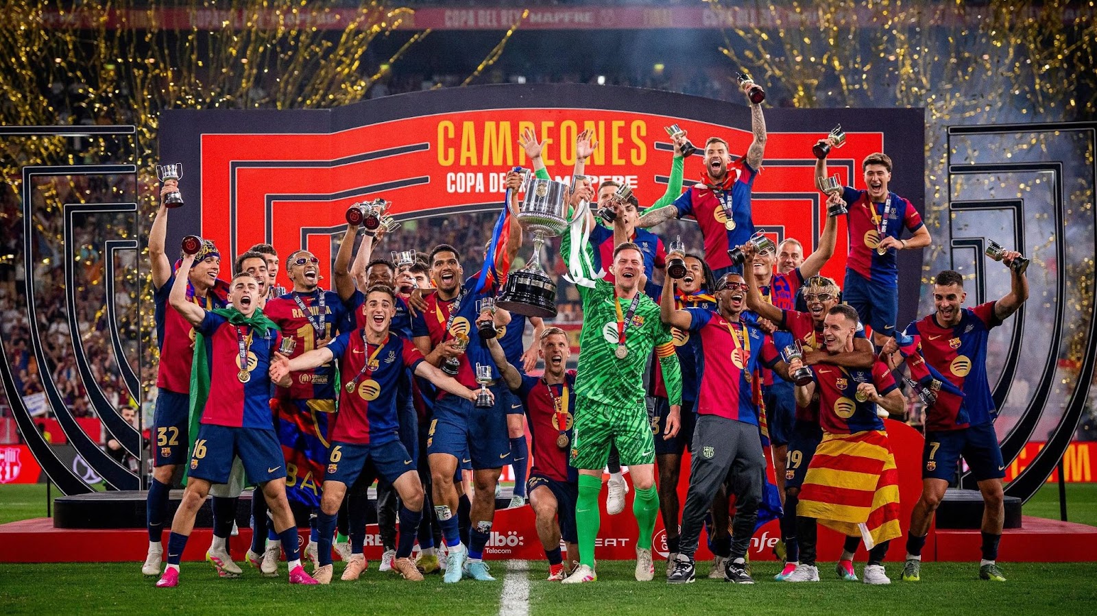 Сезон 2024/2025 стал третьим по результативности в истории «Барселоны»