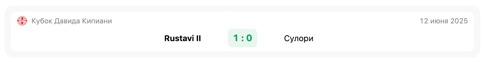 Рустави 2 – Одиши 1919 2025