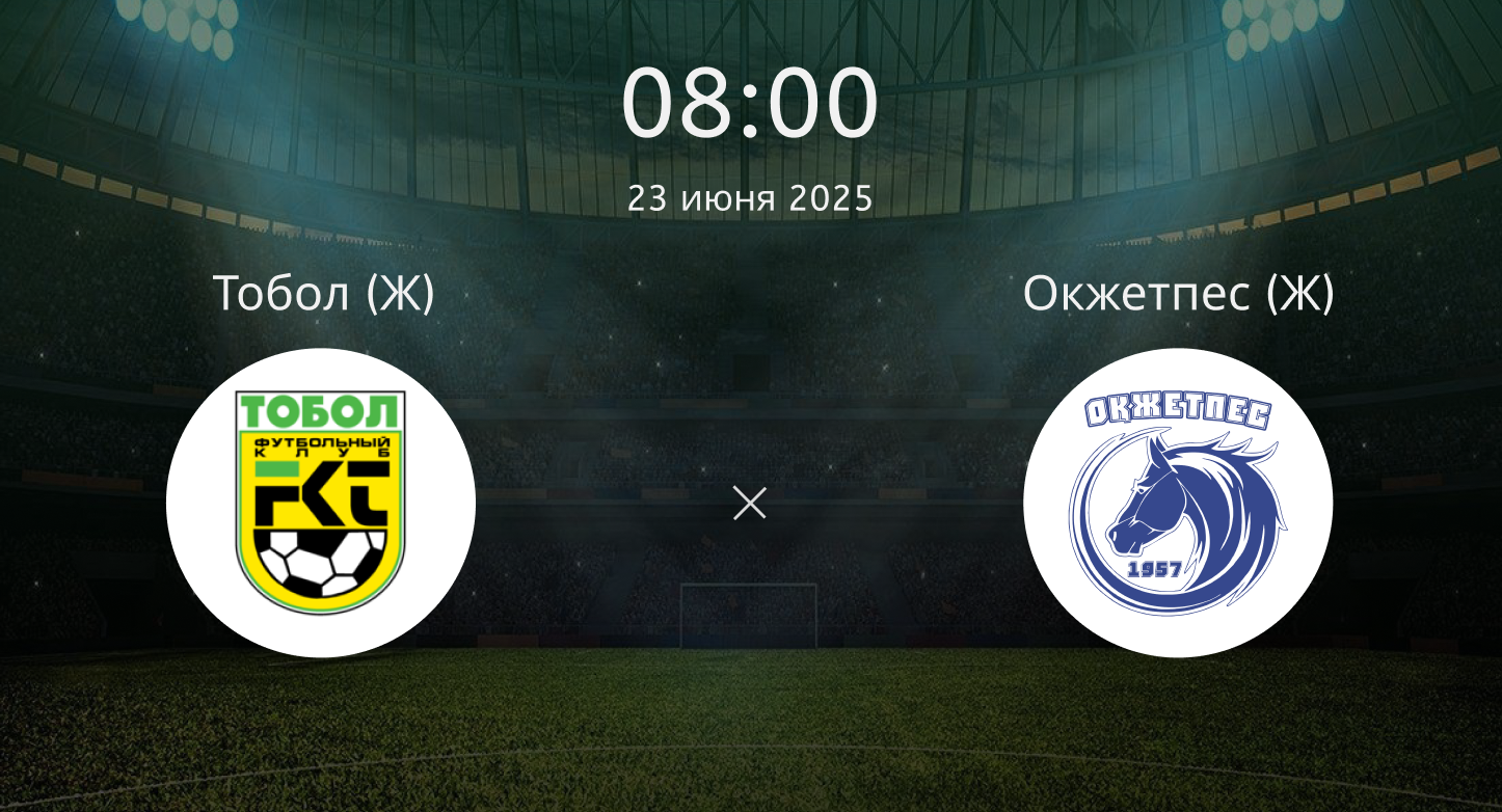 Тобол (Ж) – Окжетпес (Ж)