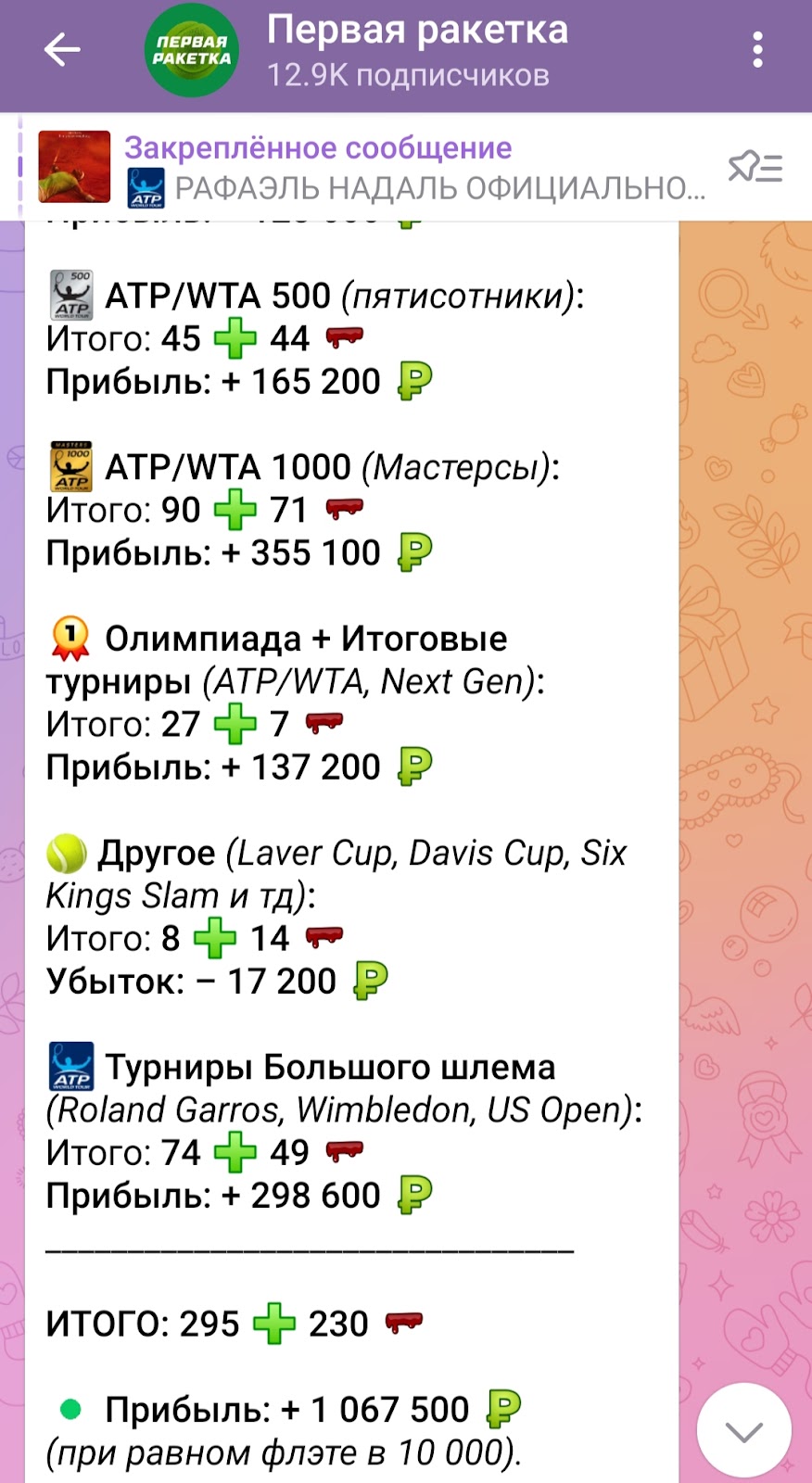 Первая ракетка Первая ракетка