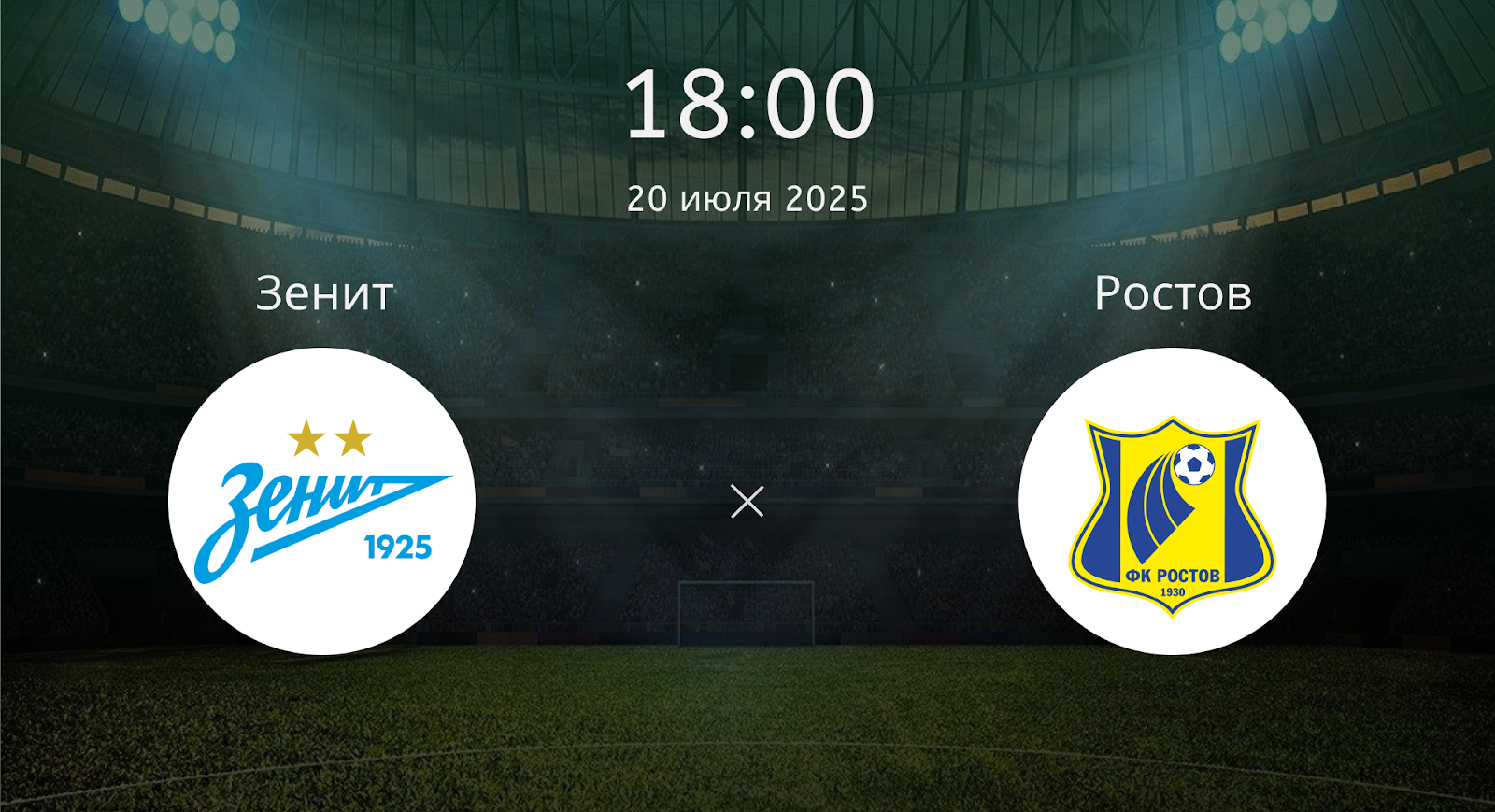 Зенит - Ростов