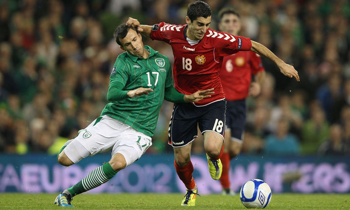 Сборная Ирландии представила заявку на сентябрьский блок