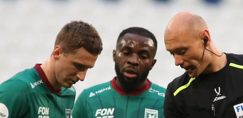 Полузащитник национальной команды Армении Угочукву Иву провёл полный матч за казанский «Рубин»