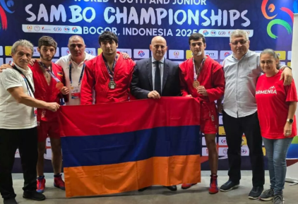 Армянские самбисты собрали 8 медалей на молодежном чемпионате мира
