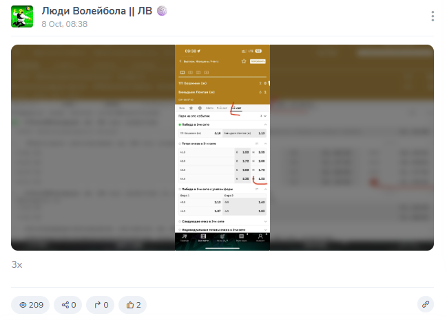 Ludi Voleibola каппер