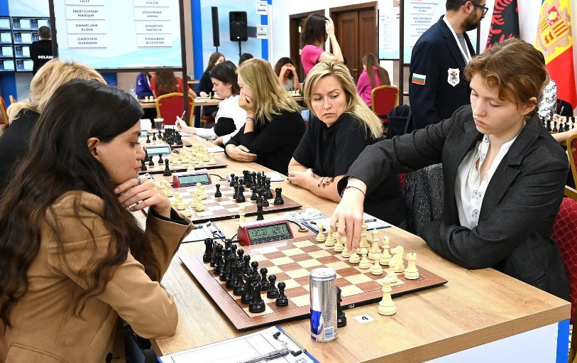 Армянки завершили чемпионат Европы по шахматам в пятерке сильнейших